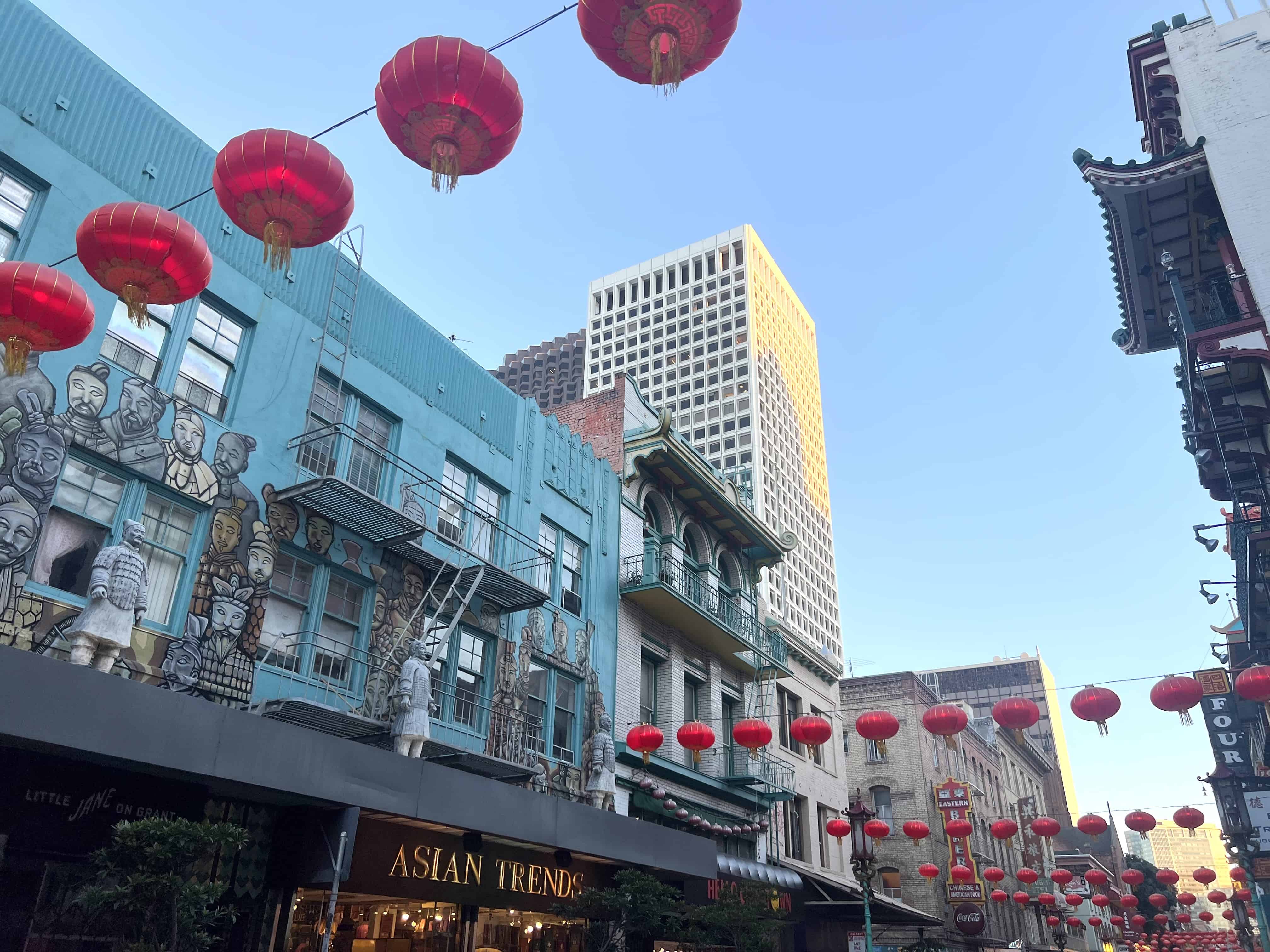 Red Lanterns in Chinatown, San Francisco
