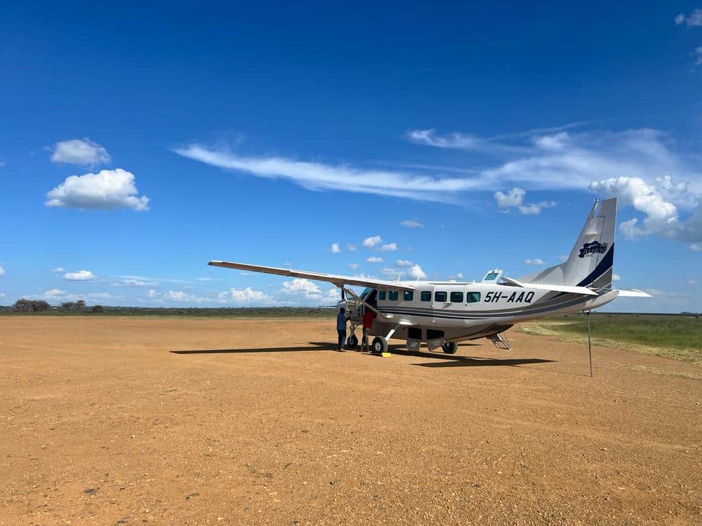 bush planes on safari