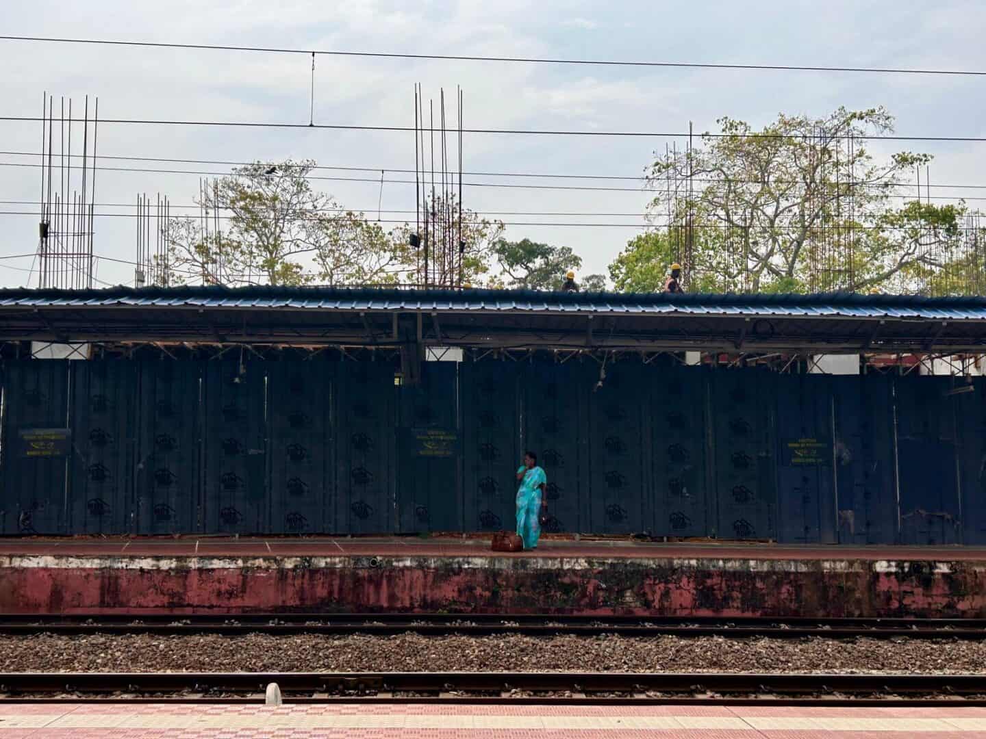 train station varkala india