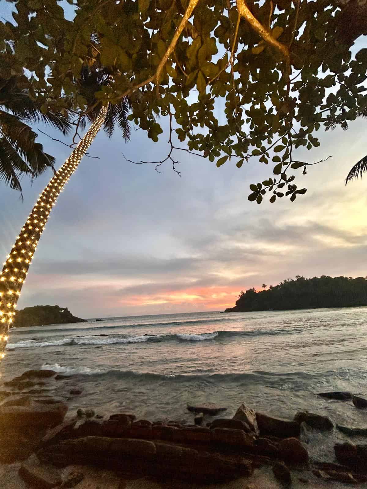 hiriketiya sunset sri lanka