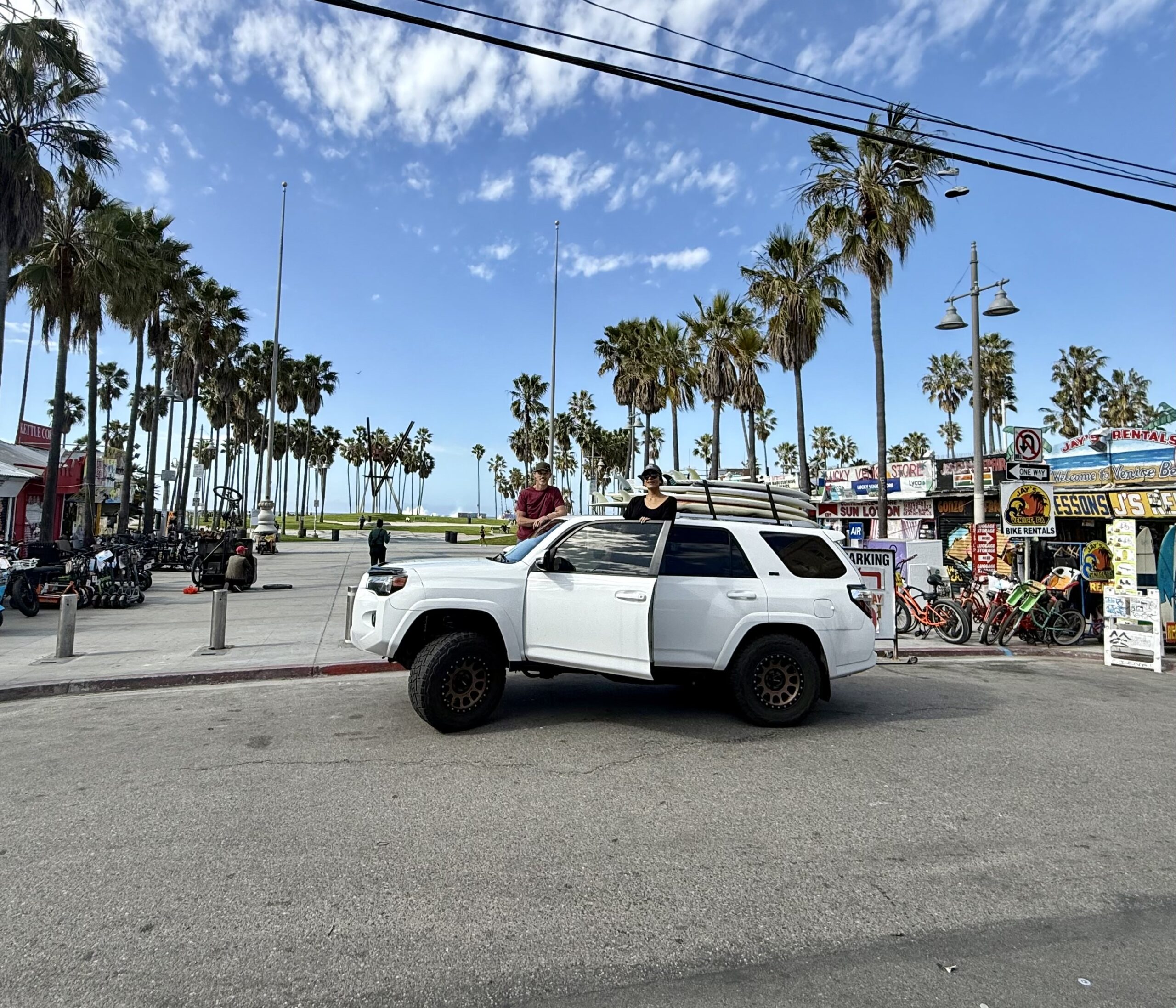 Leaving Venice Beach