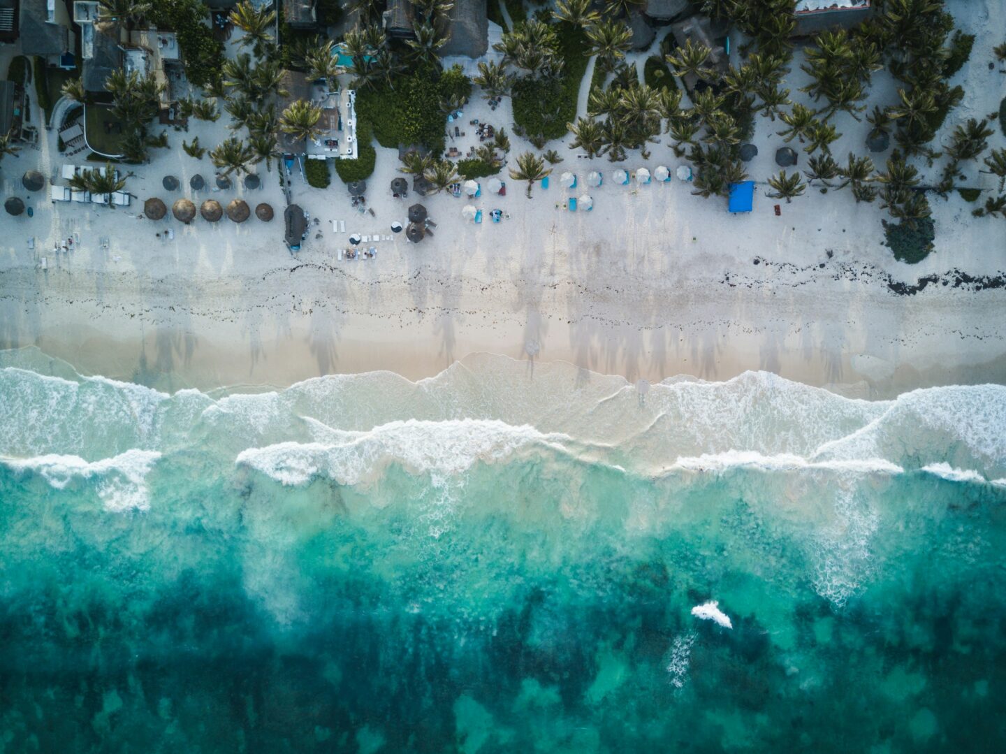 Ariel View Beach