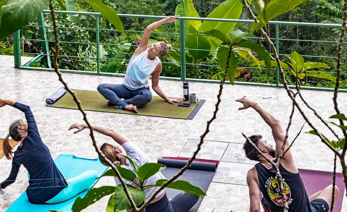 Liv and yoga in Puerto Viejo