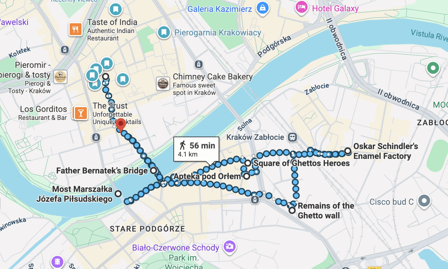 walking tour krakow