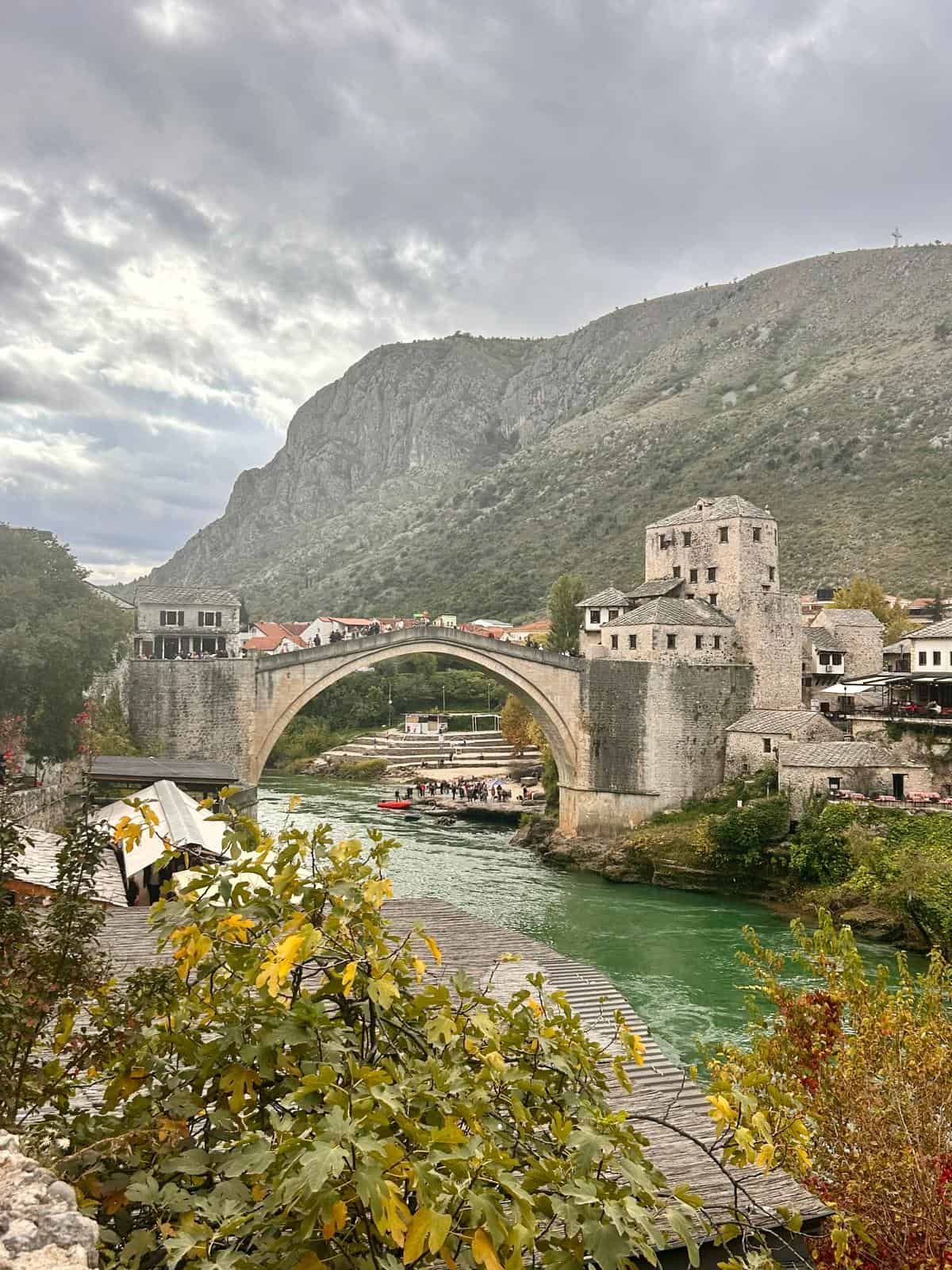 Stari Most Old Bridge Mostar Bosnia