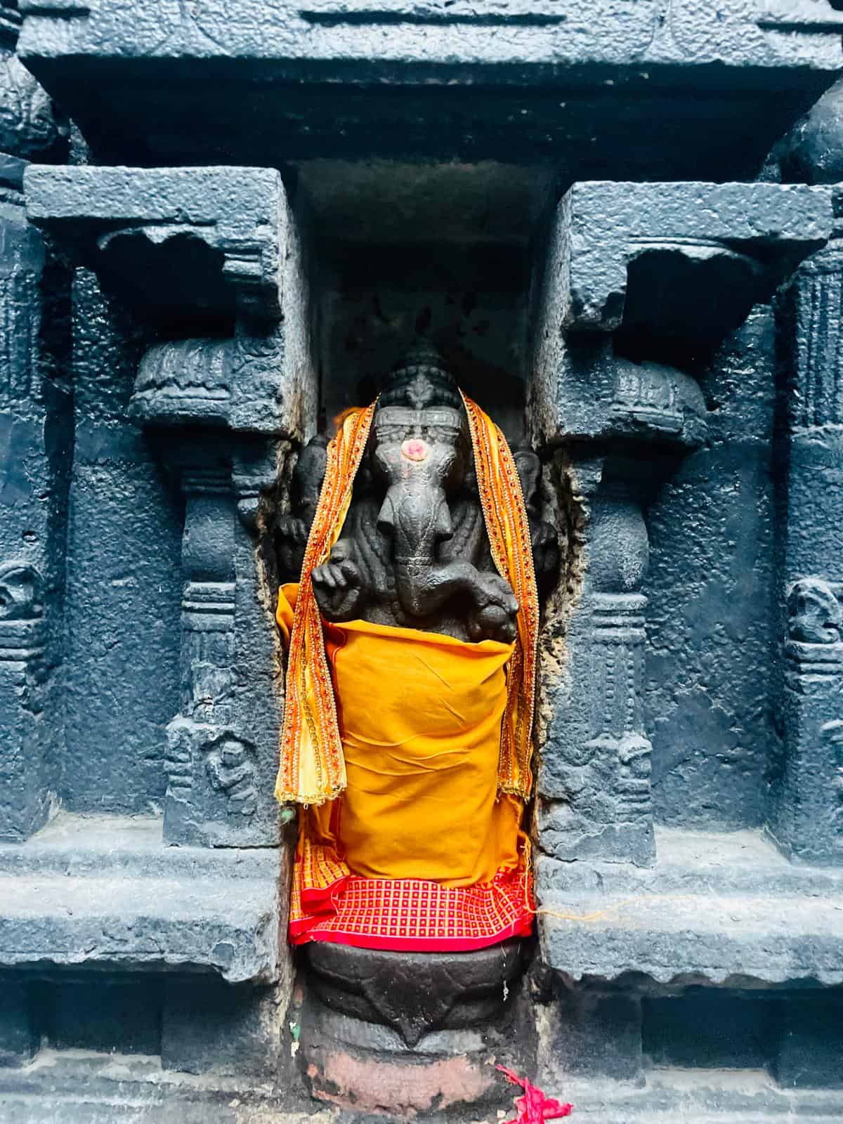 ganesha in shiva temple in jaffna sri lanka