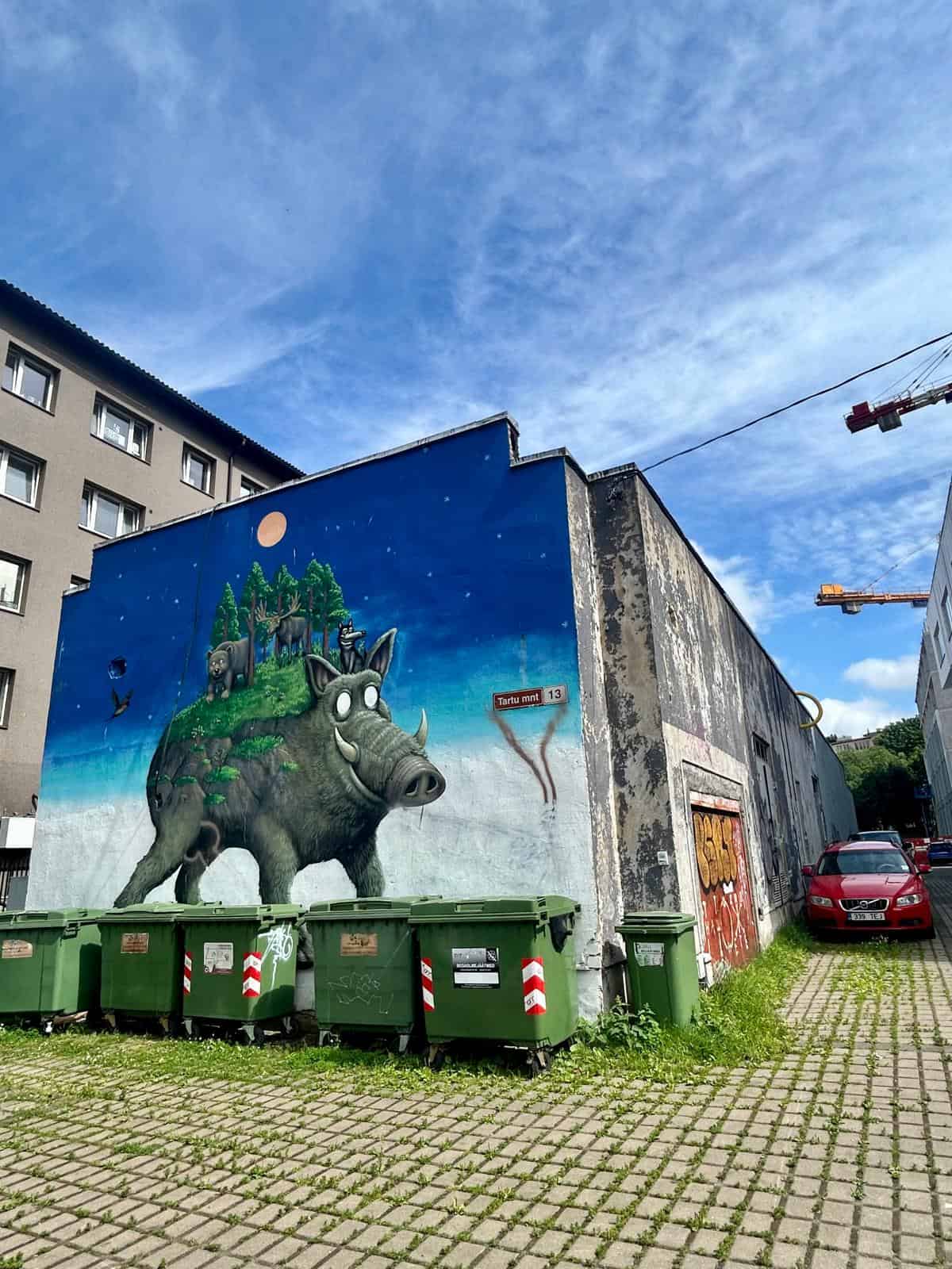 street art tallinn estonia