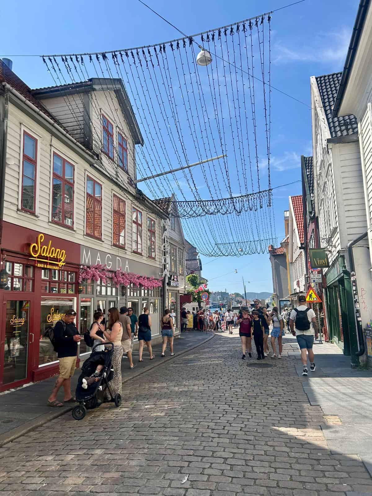 downtown bergen norway