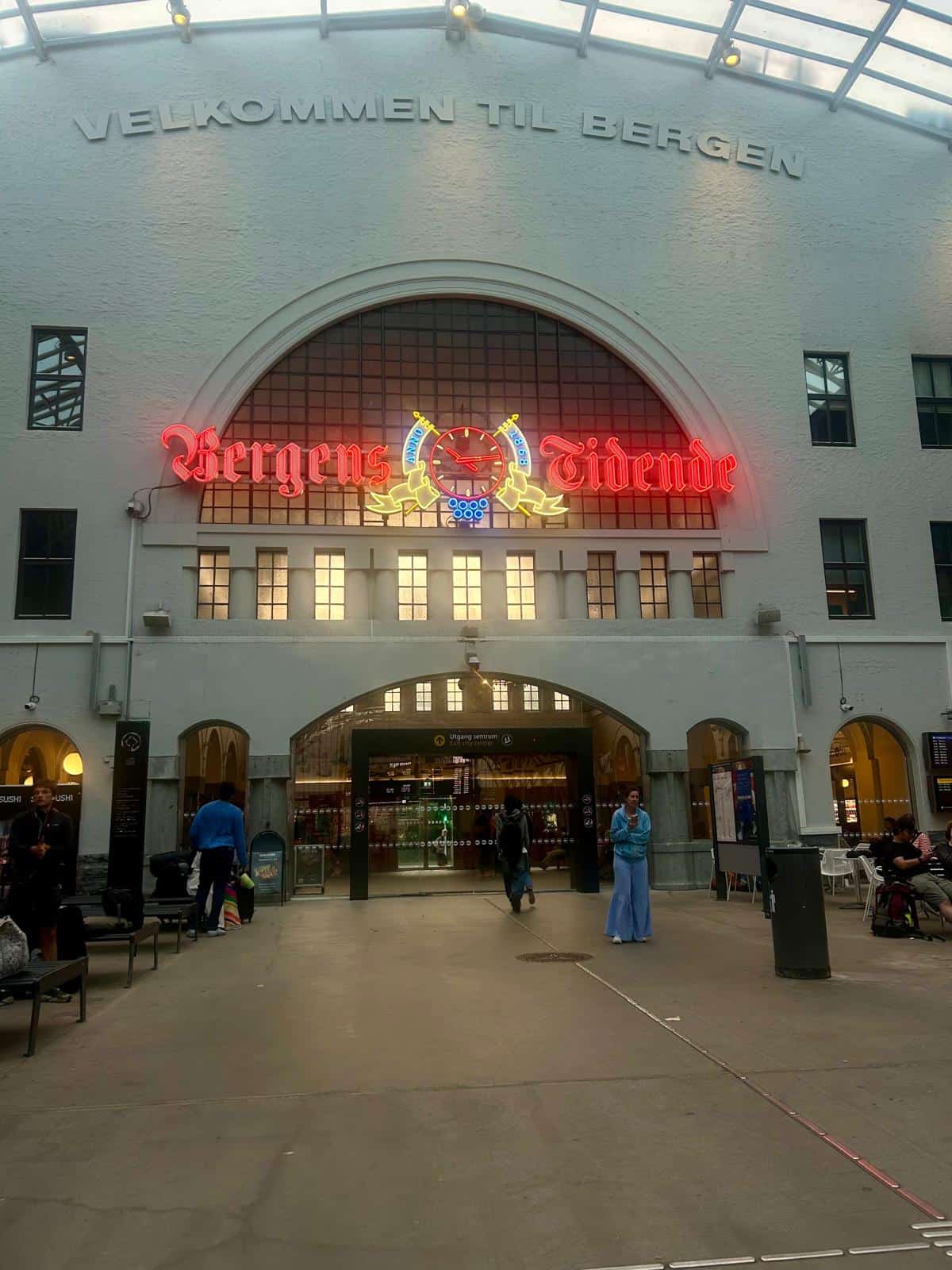 journey through the nordivs - bergen train station