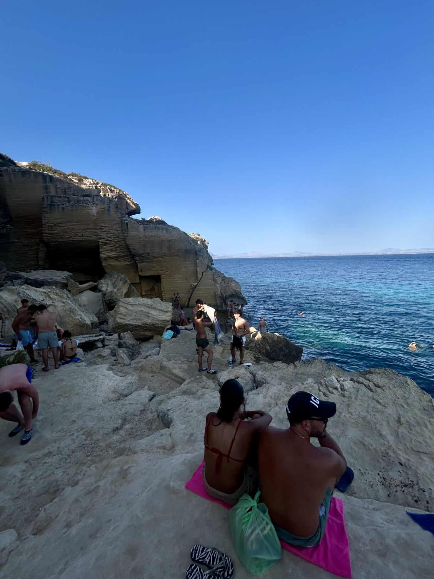 favignana rugged beaches