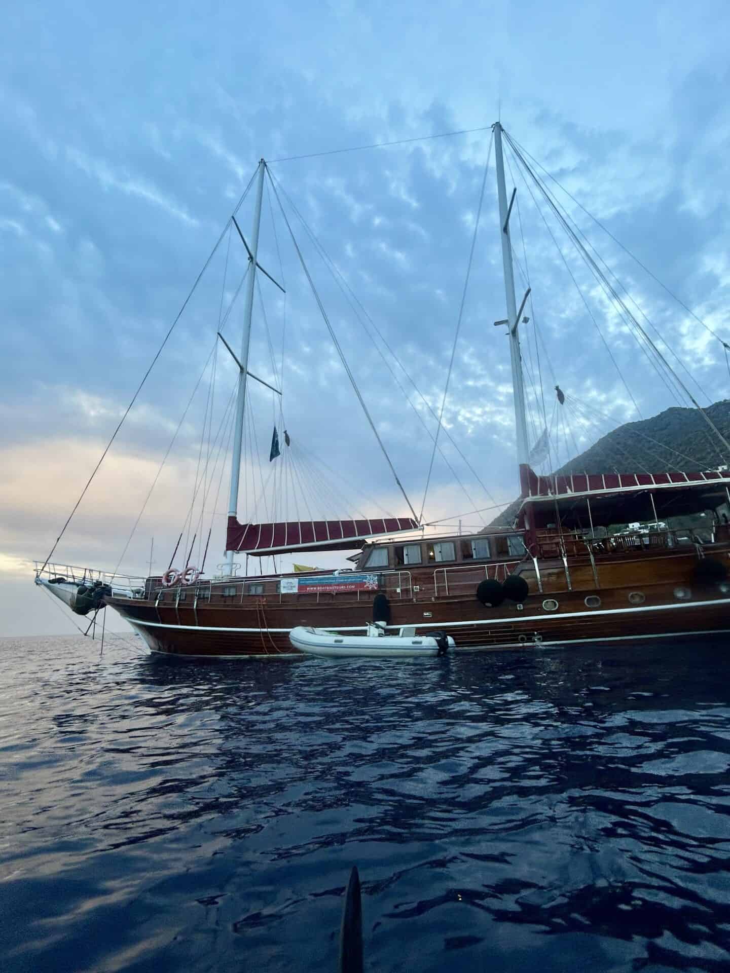 Pirate ship filicudi